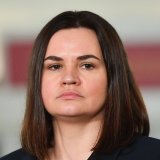 L'opposante bélarusse Svetlana Tikhanovskaïa vit en exil (archives).